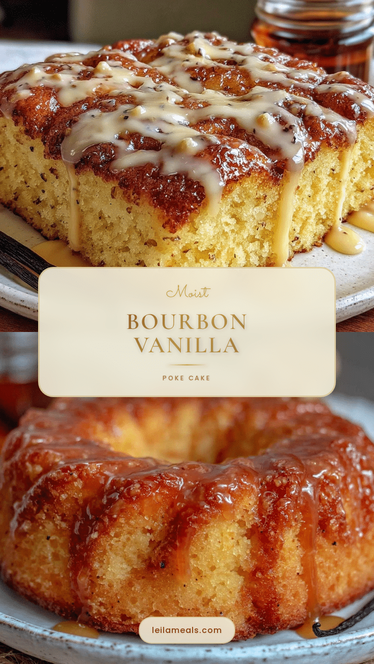 bourbon vanilla poke cake recipe