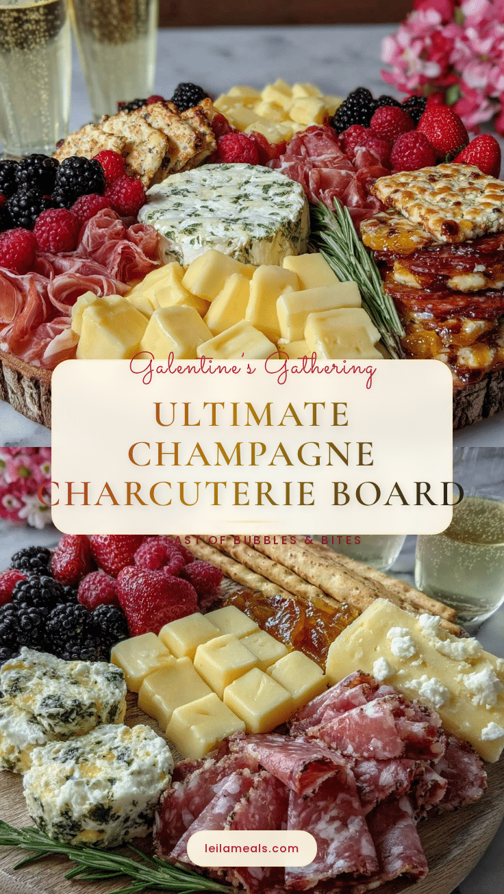 Champagne Charcuterie Board recipe