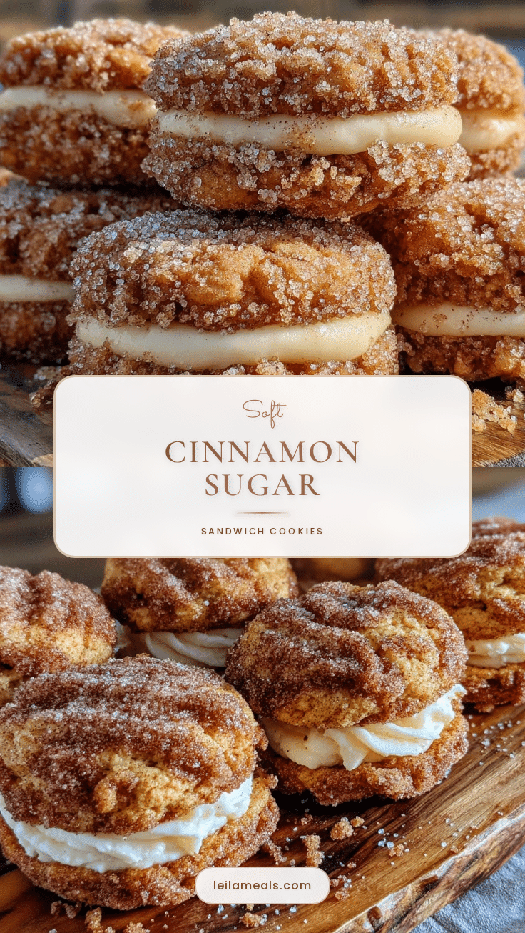 cinnamon sugar sandwich cookies recipe