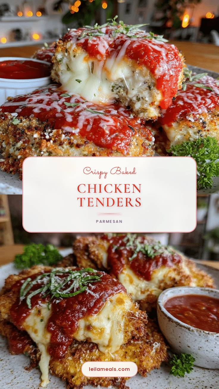 crispy chicken tenders parmesan recipe