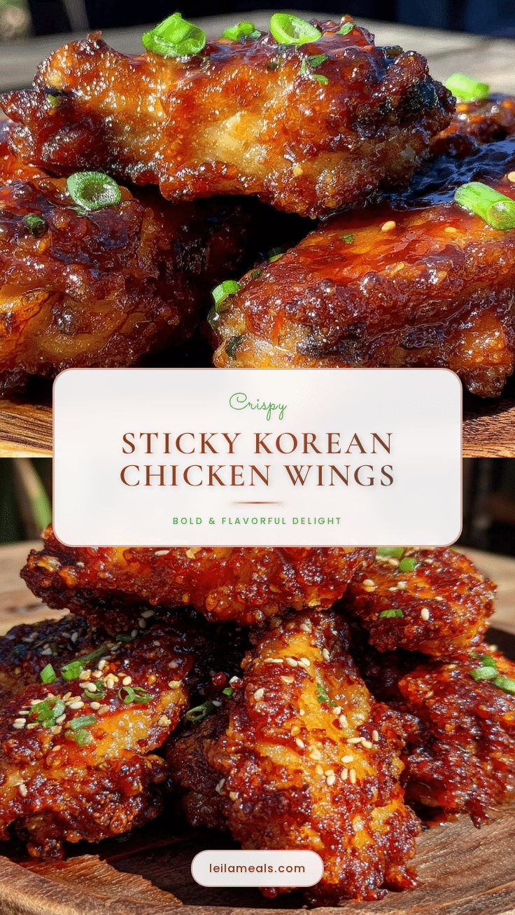 crispy korean chicken wings recipe