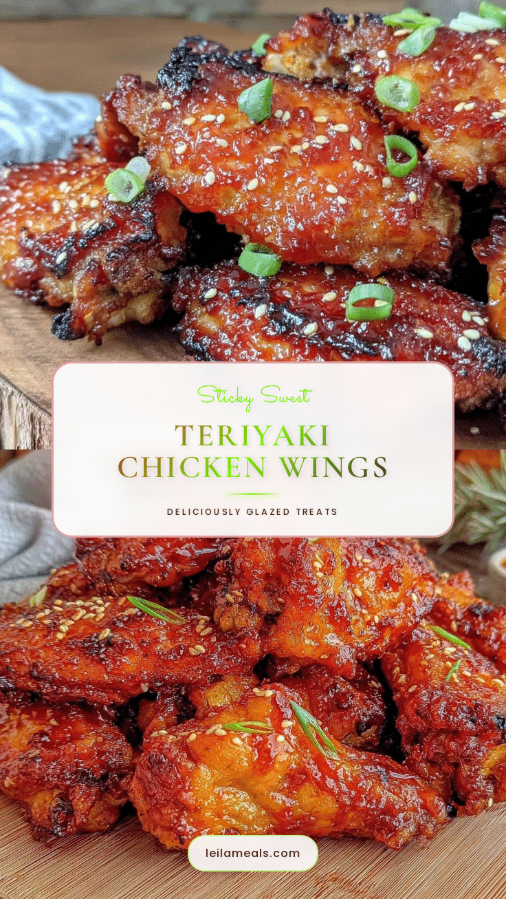 crispy teriyaki chicken wings recipe
