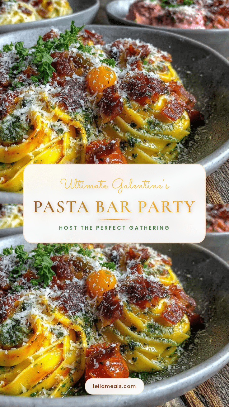 DIY pasta bar recipe