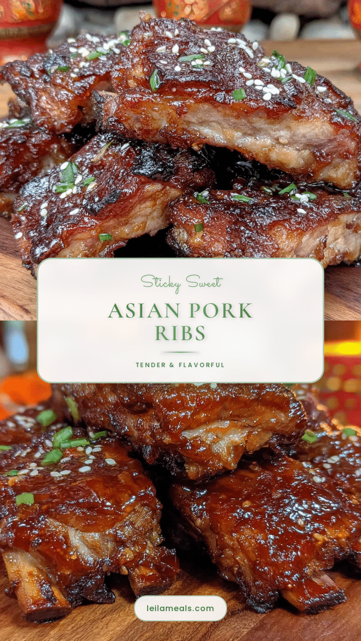 flavorful asian pork ribs recipe