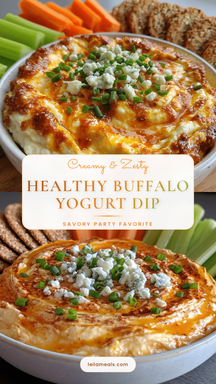Greek Yogurt Buffalo Dip recipe