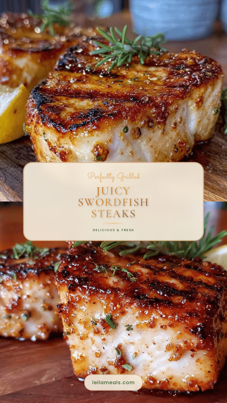 grilled swordfish steaks recipe