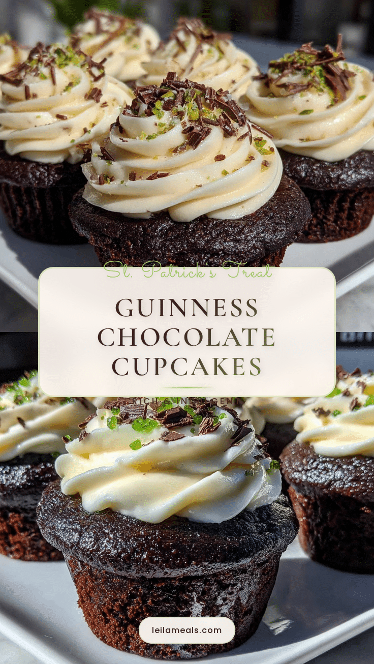 Guinness chocolate cupcakes recipe