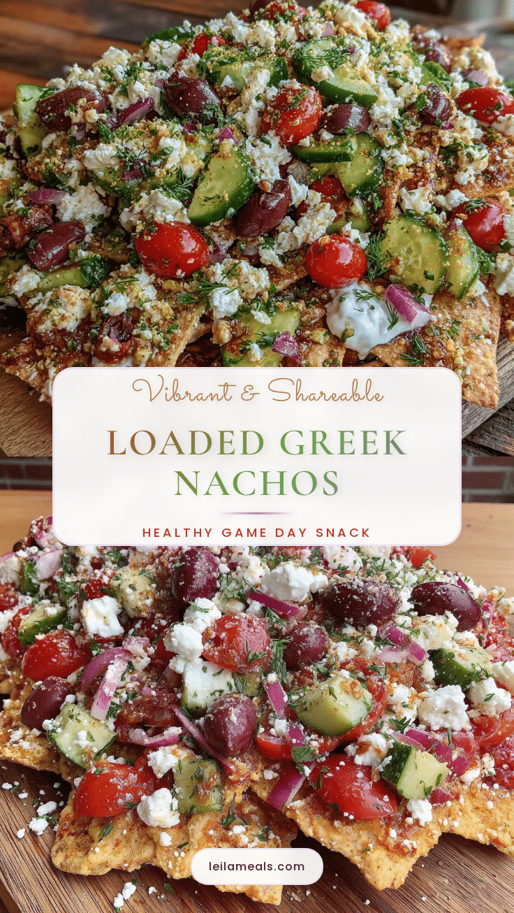 Healthy Greek Nachos recipe