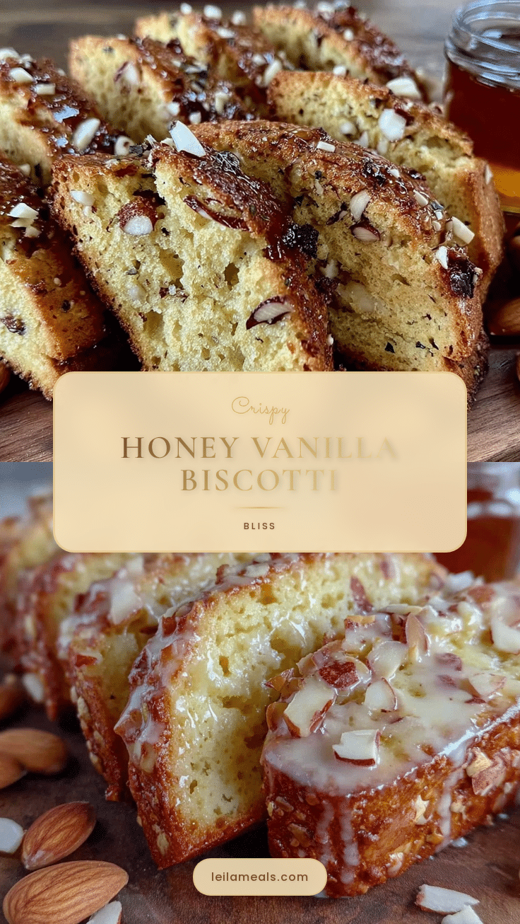 honey vanilla biscotti recipe