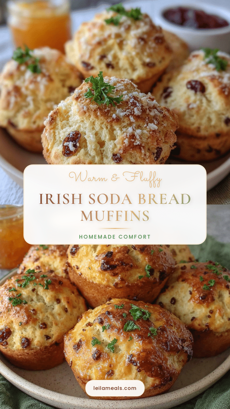 Irish Soda Bread Muffins recipe