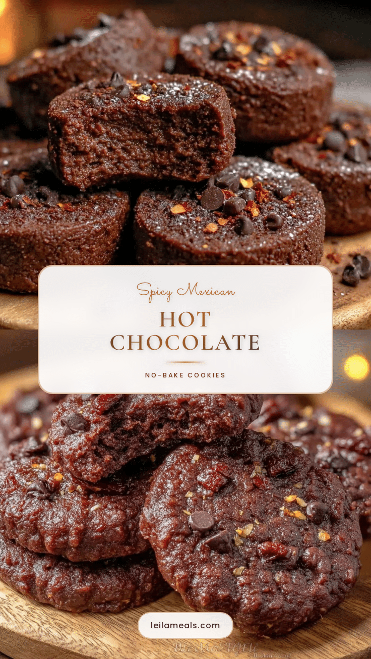 mexican hot chocolate no-bake cookies recipe