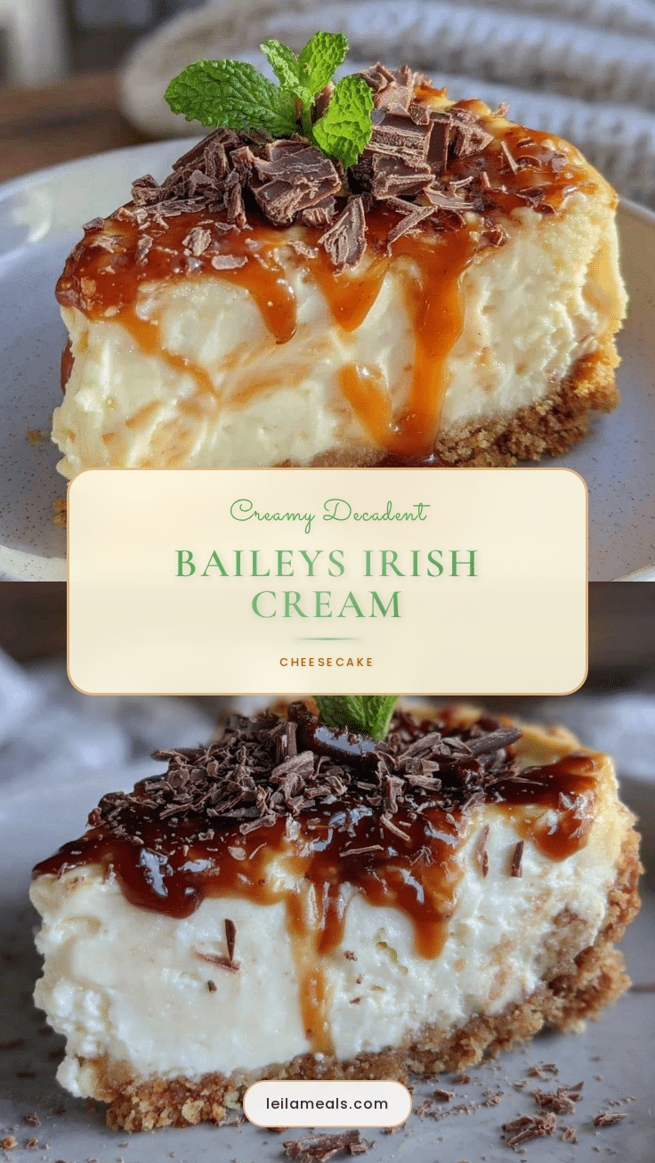 Baileys Irish Cream Cheesecake recipe