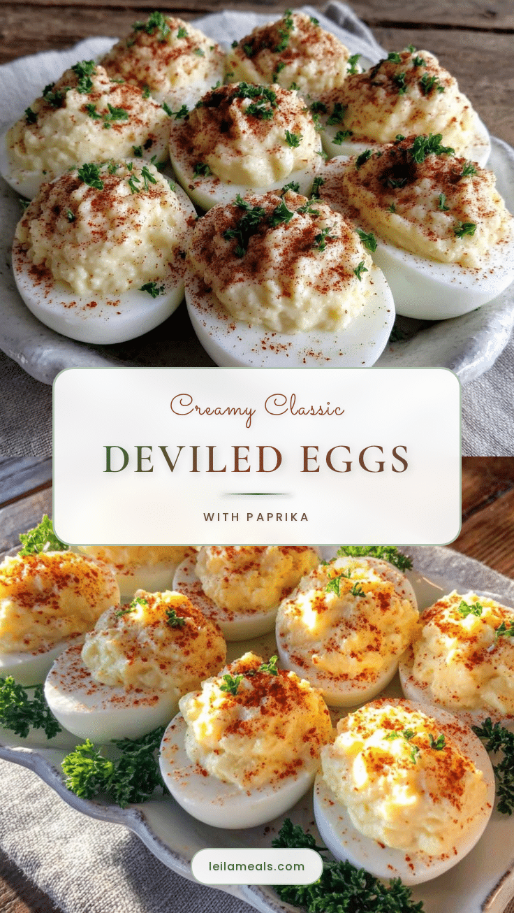 creamy classic deviled eggs recipe