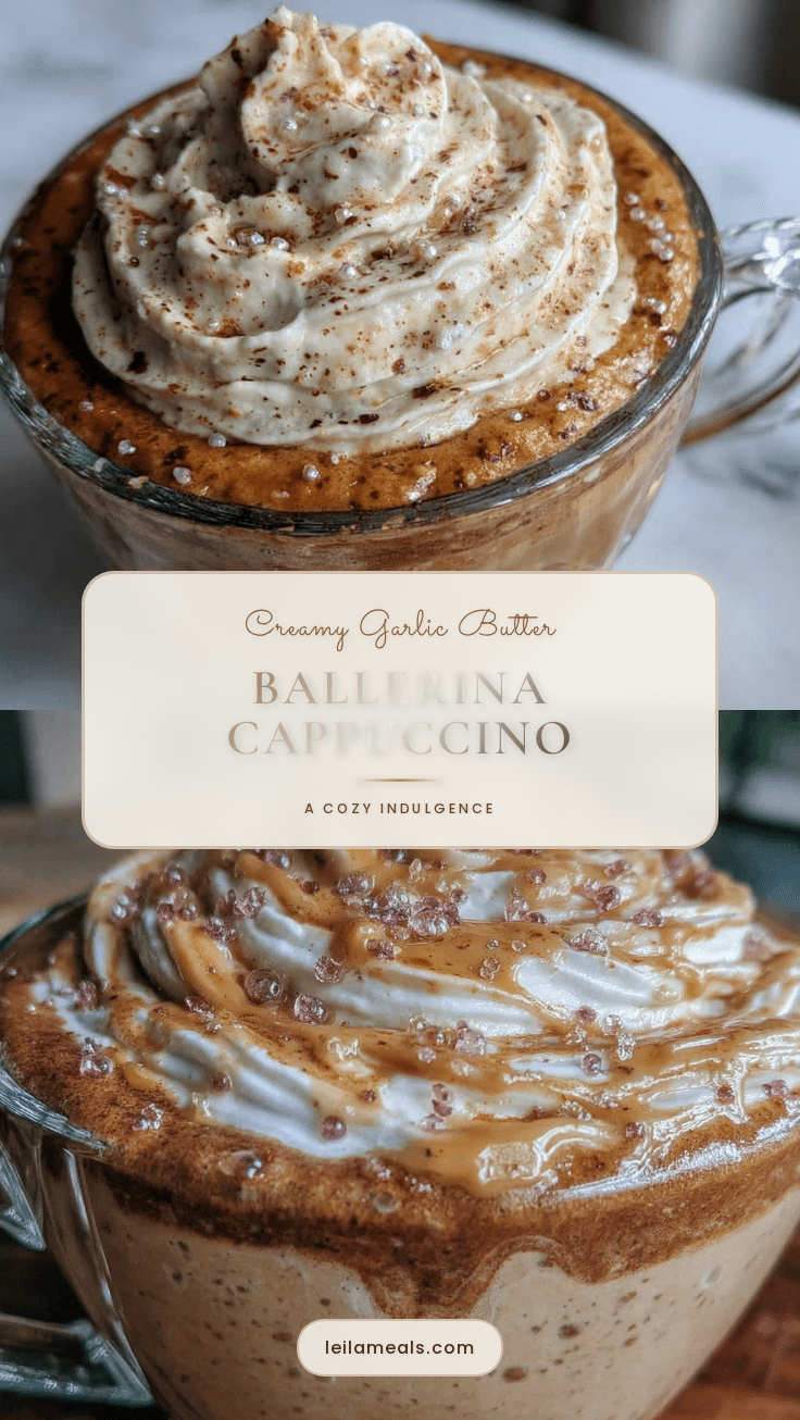creamy garlic butter ballerina cappuccino recipe