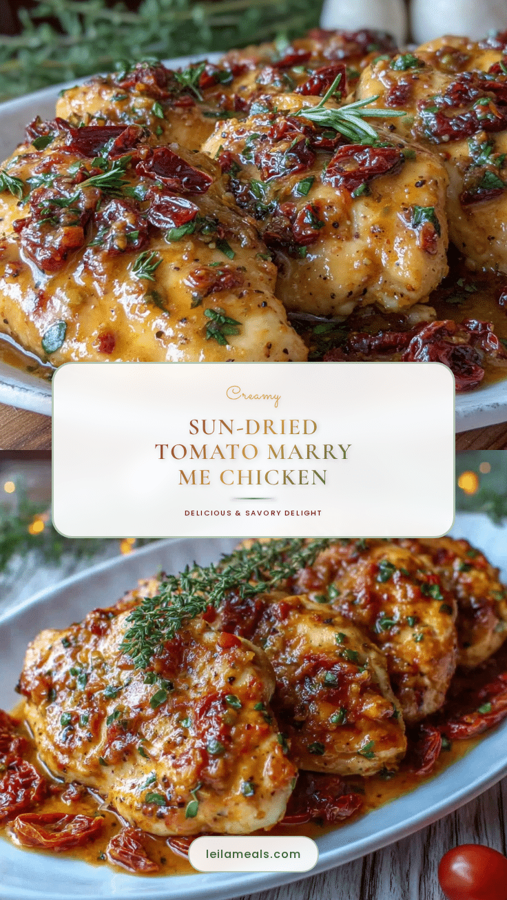 creamy marry me chicken recipe