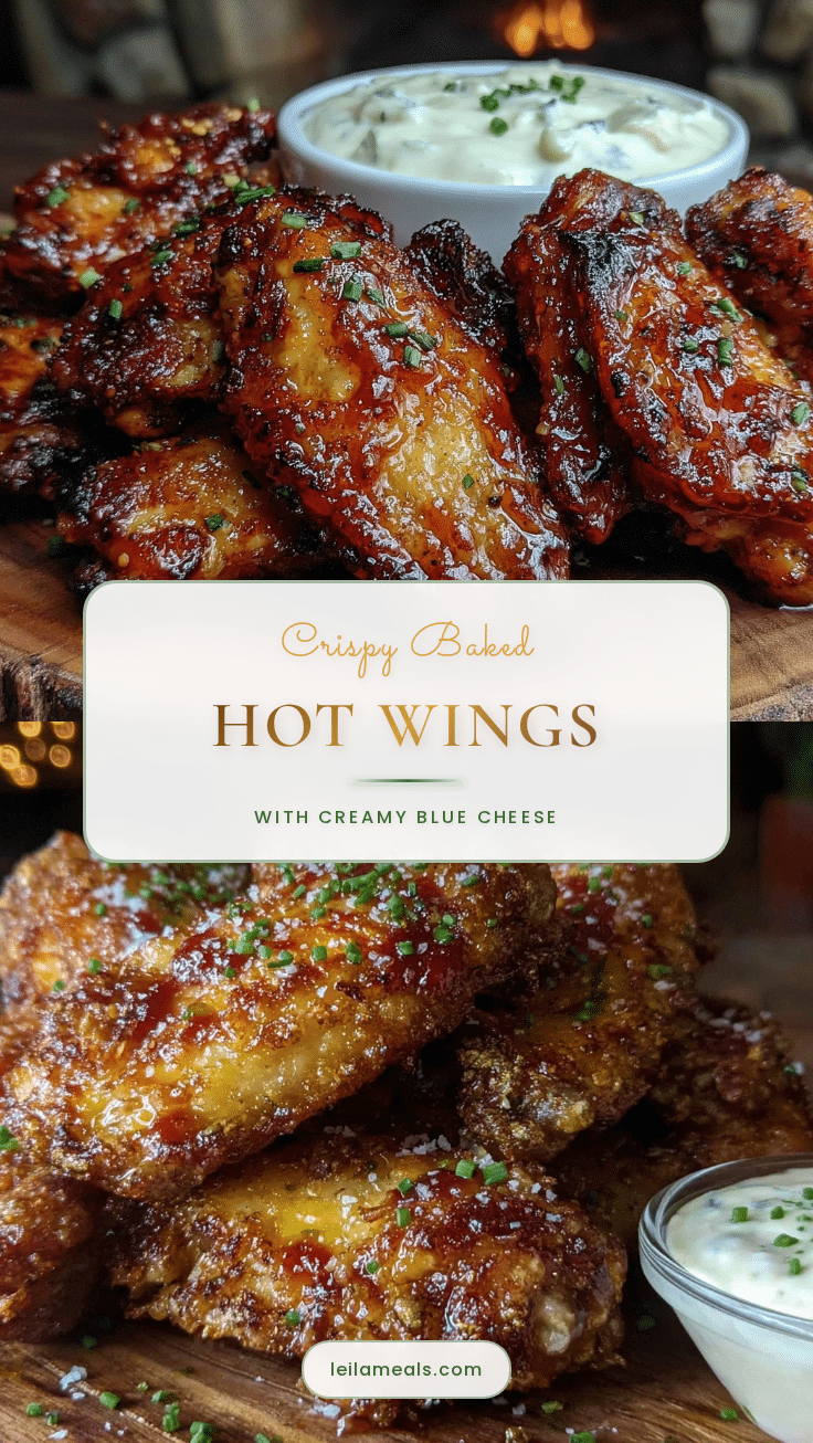 crispy baked hot wings recipe