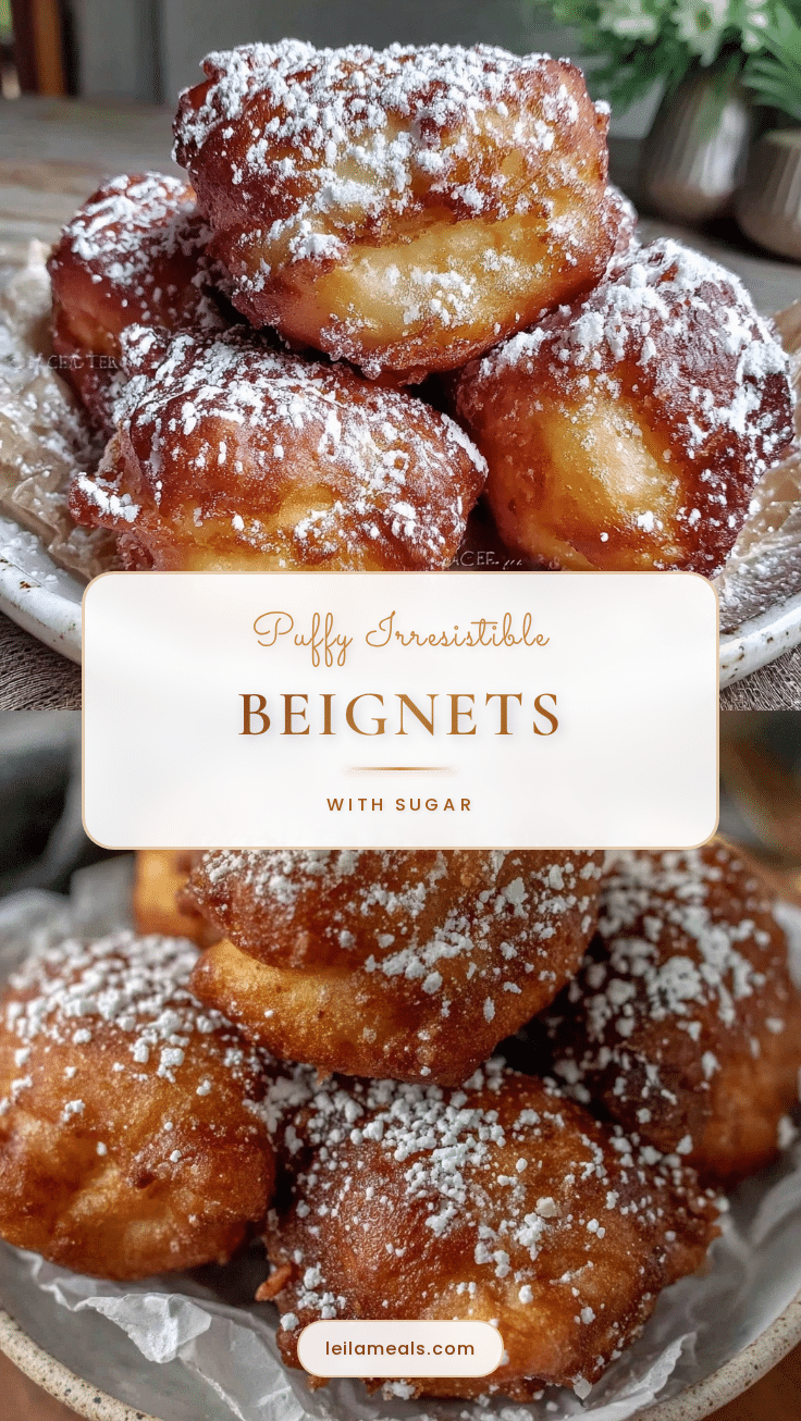crispy puffy beignets recipe