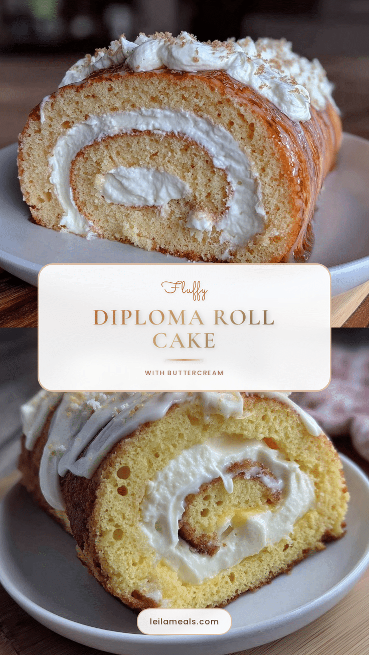 diploma roll cake recipe