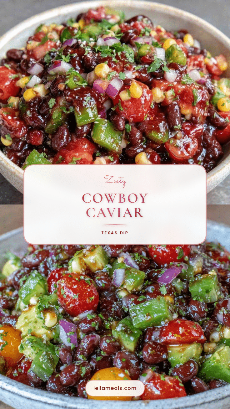 fresh cowboy caviar Texas dip recipe