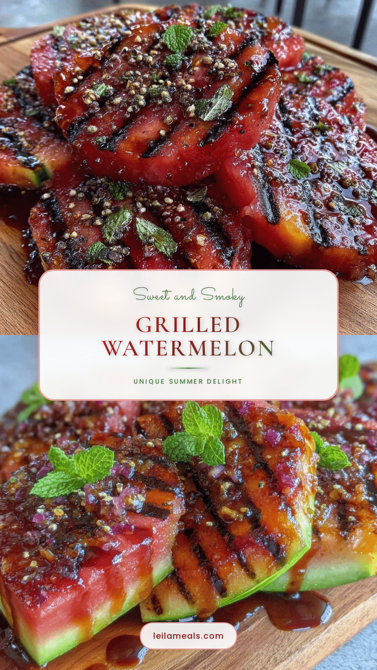 fresh grilled watermelon recipe