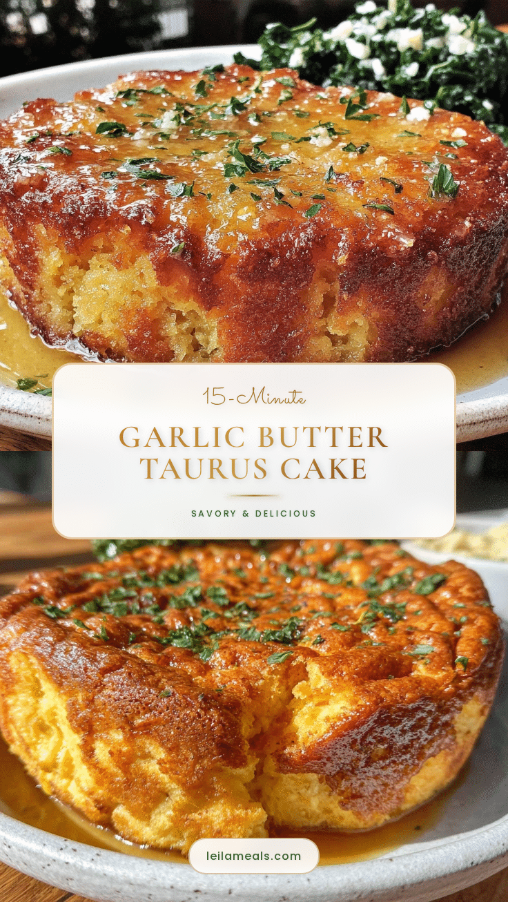 garlic butter taurus cake recipe