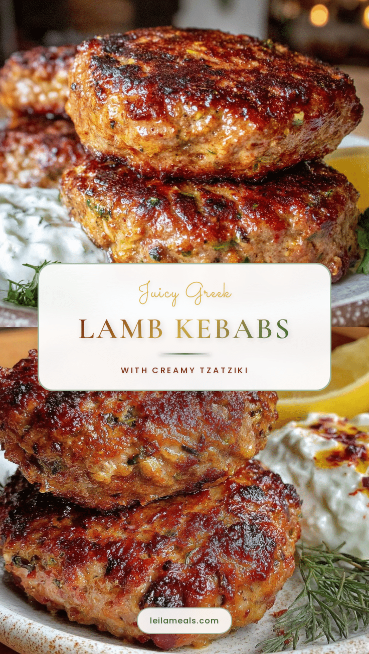 Greek Lamb Kebabs recipe