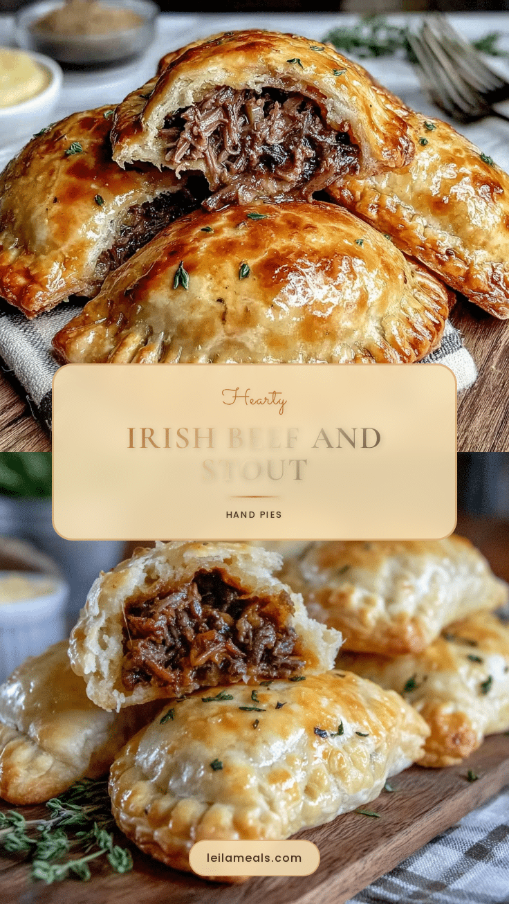 Irish Beef and Stout Hand Pies recipe