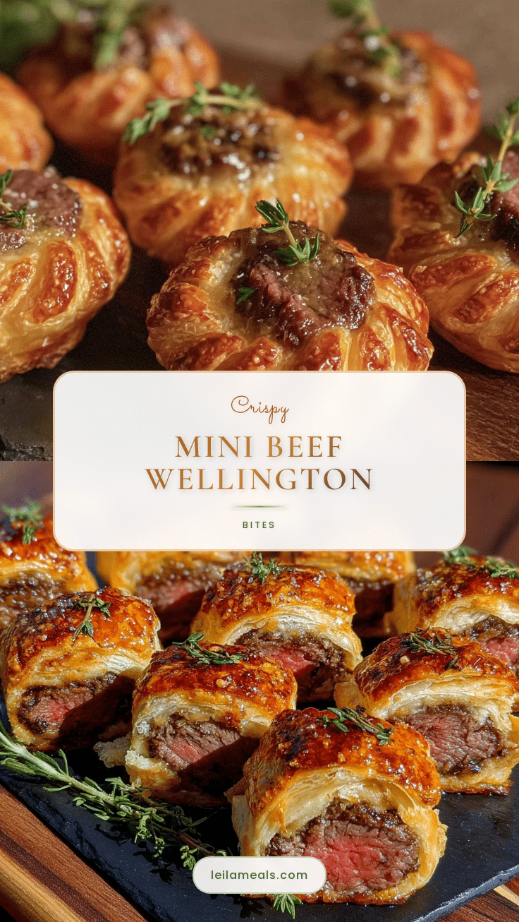 mini beef wellington bites recipe