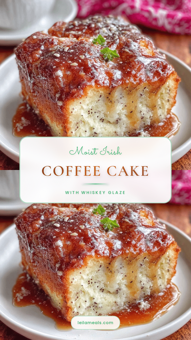 moist Irish coffee cake recipe