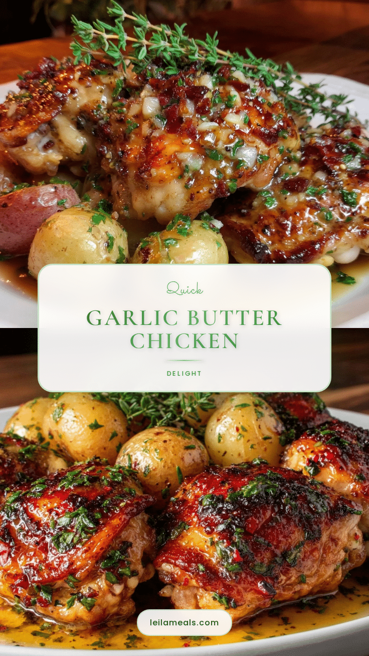 quick garlic butter chicken recipe