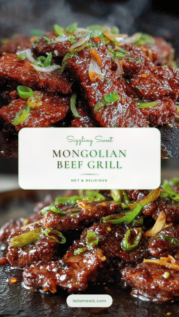 savory mongolian beef recipe