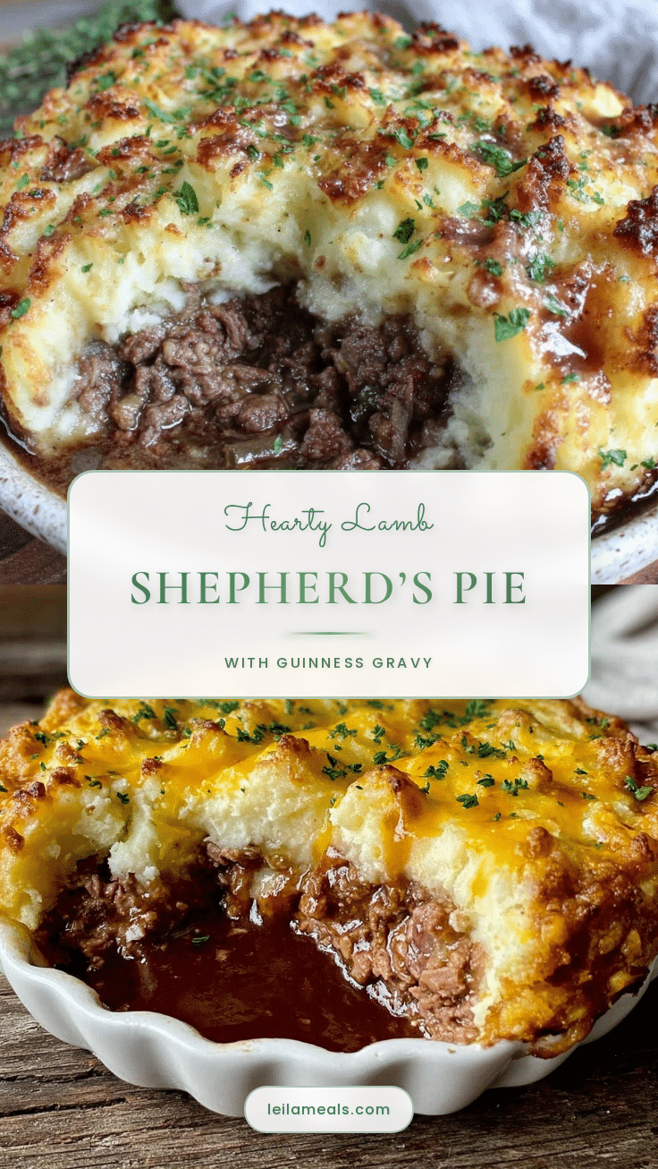 shepherd’s pie with lamb and guinness gravy recipe
