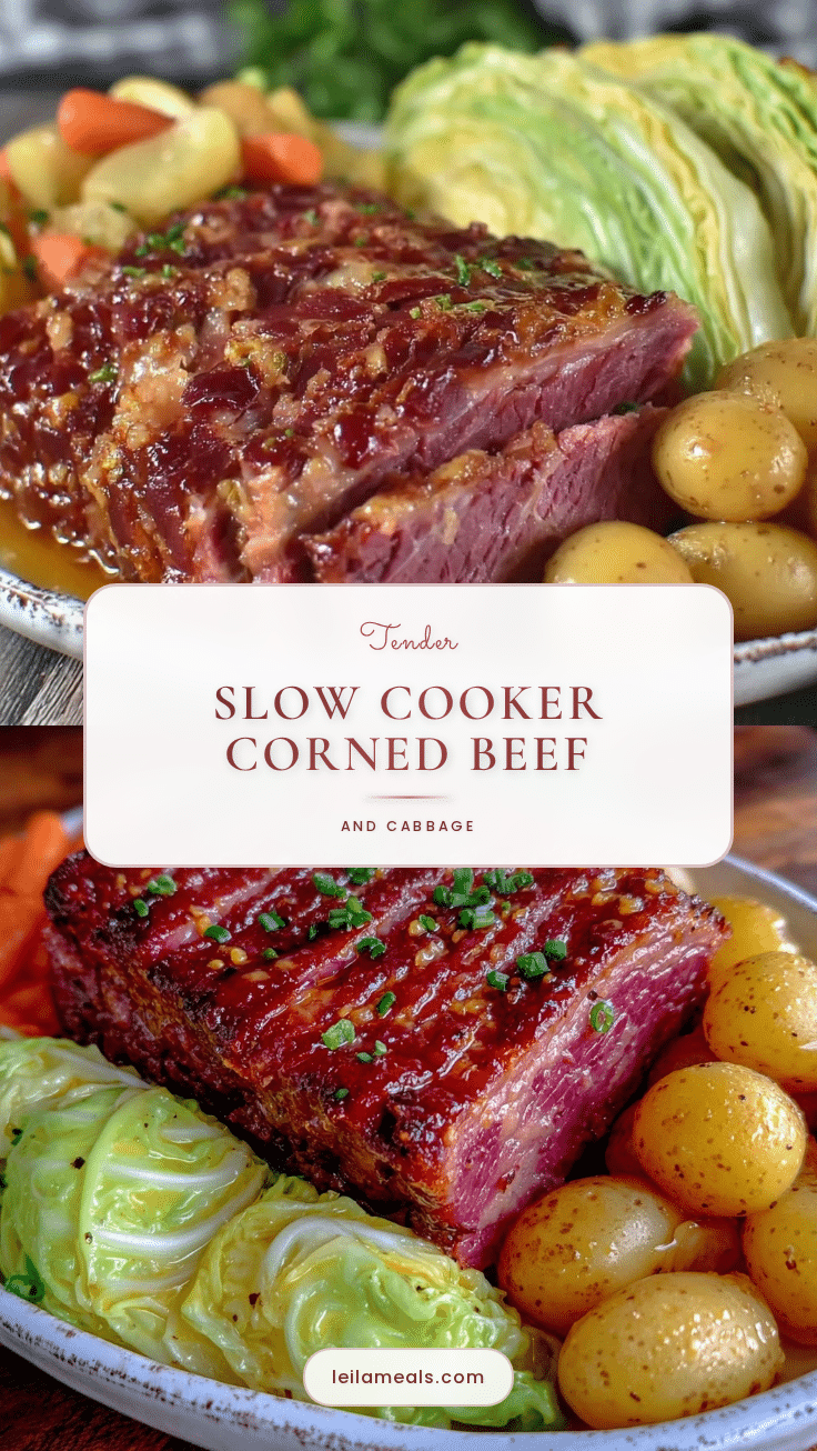slow cooker corned beef and cabbage recipe