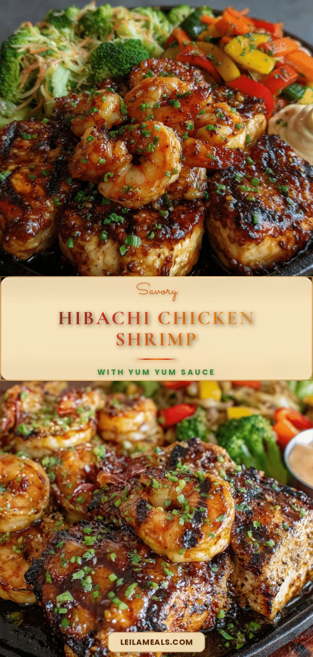 Blackstone hibachi chicken and shrimp recipe