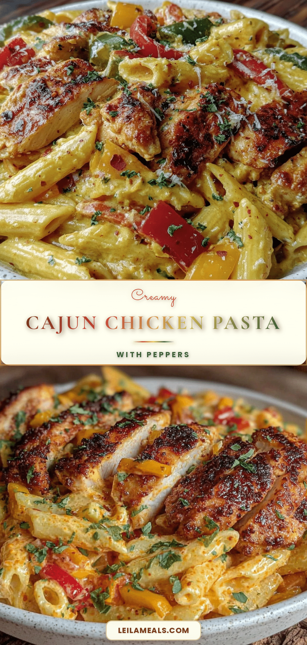 creamy cajun chicken pasta recipe