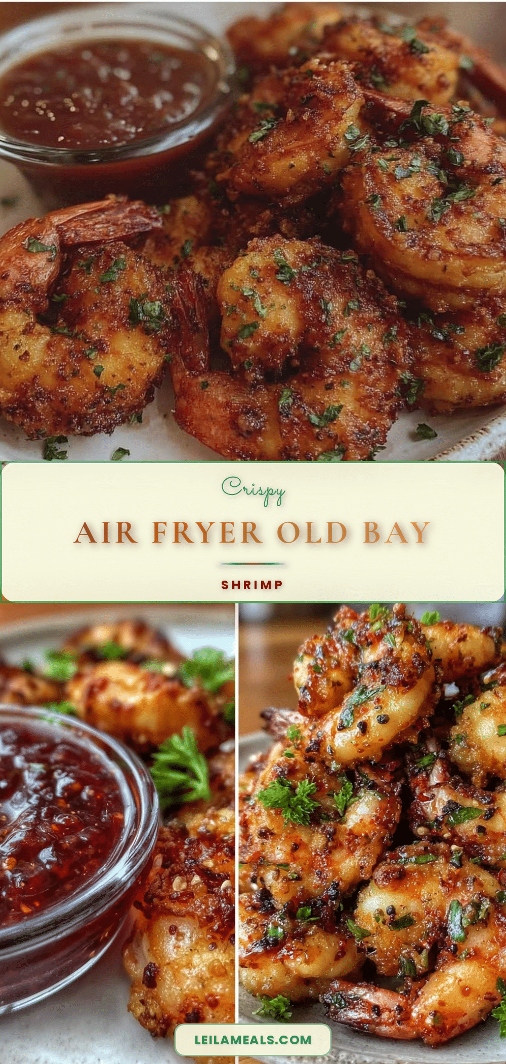 crispy air fryer old bay shrimp recipe
