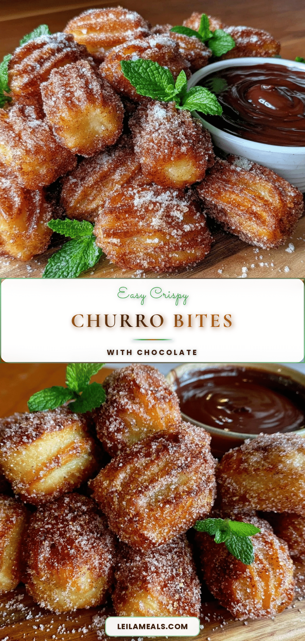 crispy churro bites recipe