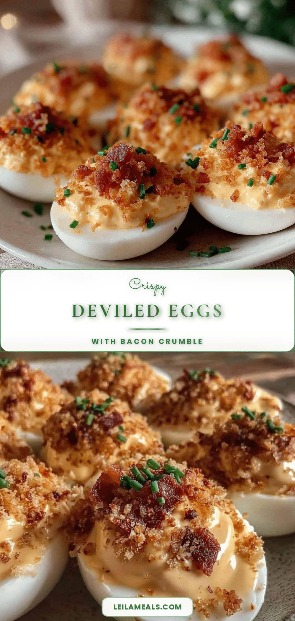crispy deviled eggs recipe
