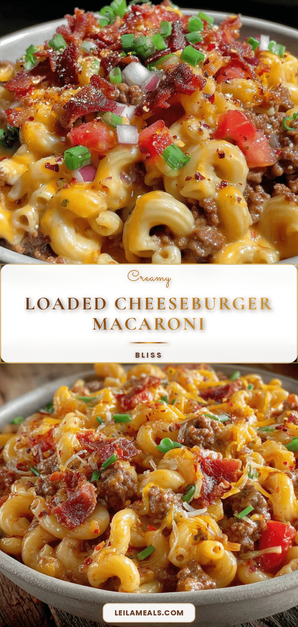 easy loaded cheeseburger macaroni recipe recipe