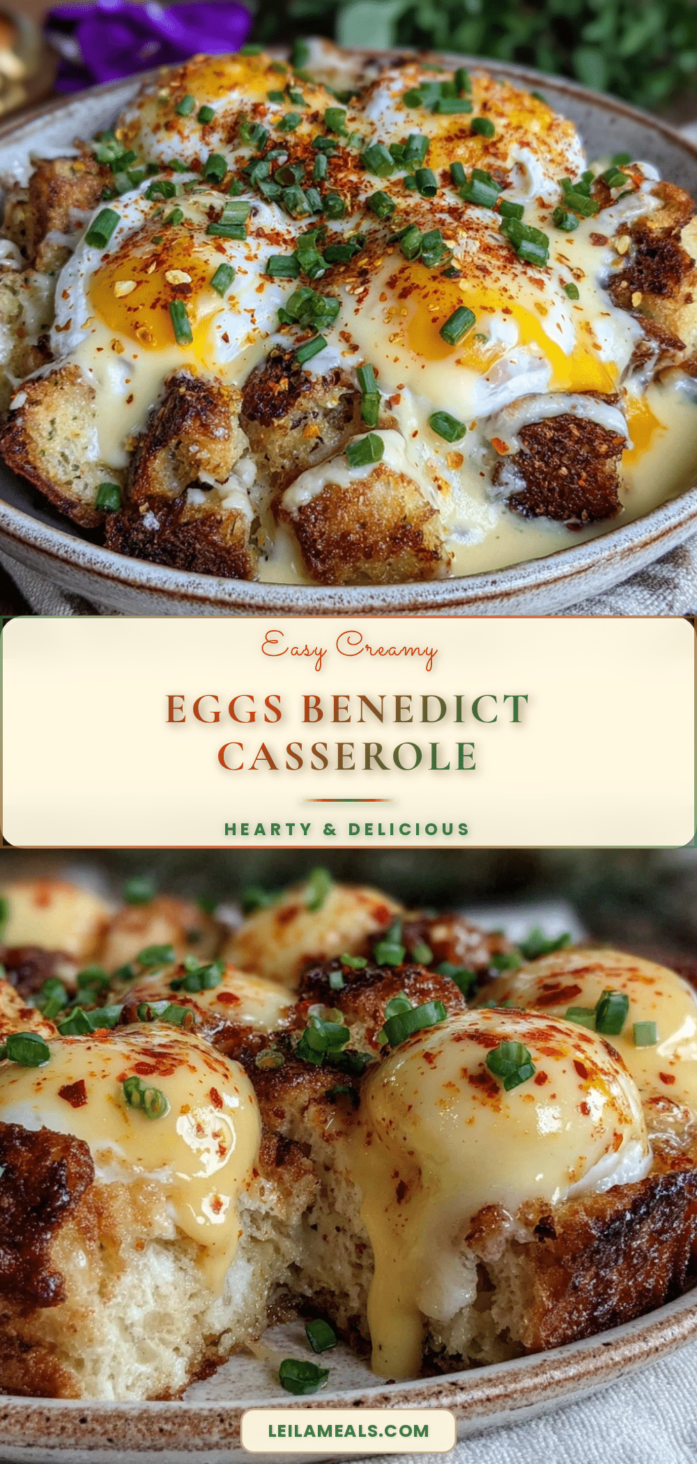 eggs benedict casserole recipe