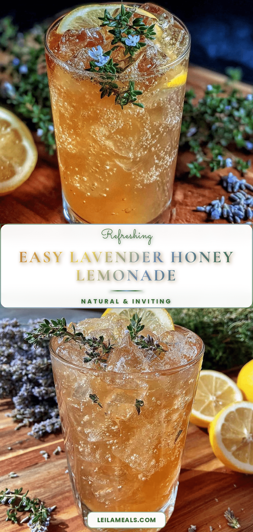 lavender honey lemonade recipe