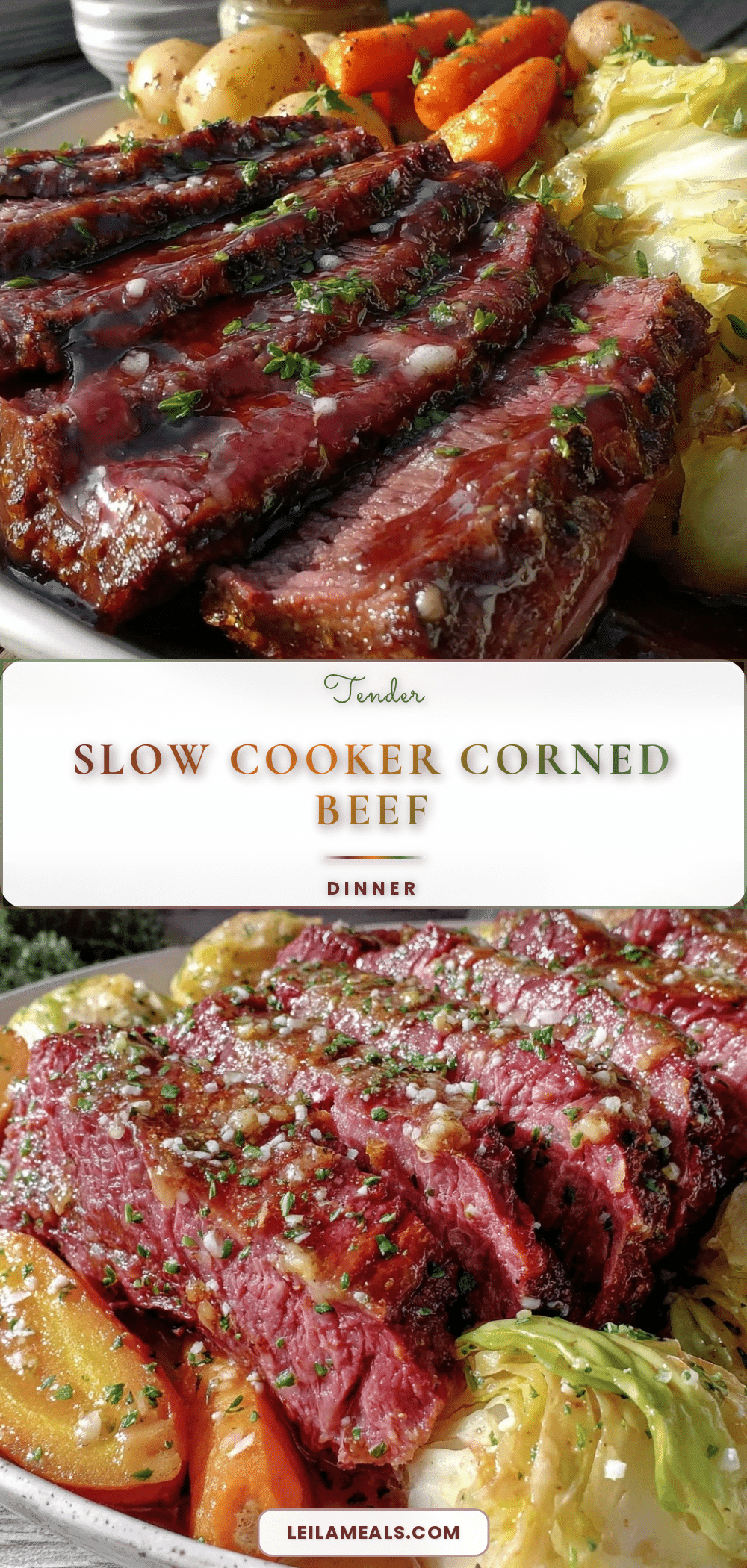 slow cooker corned beef recipe