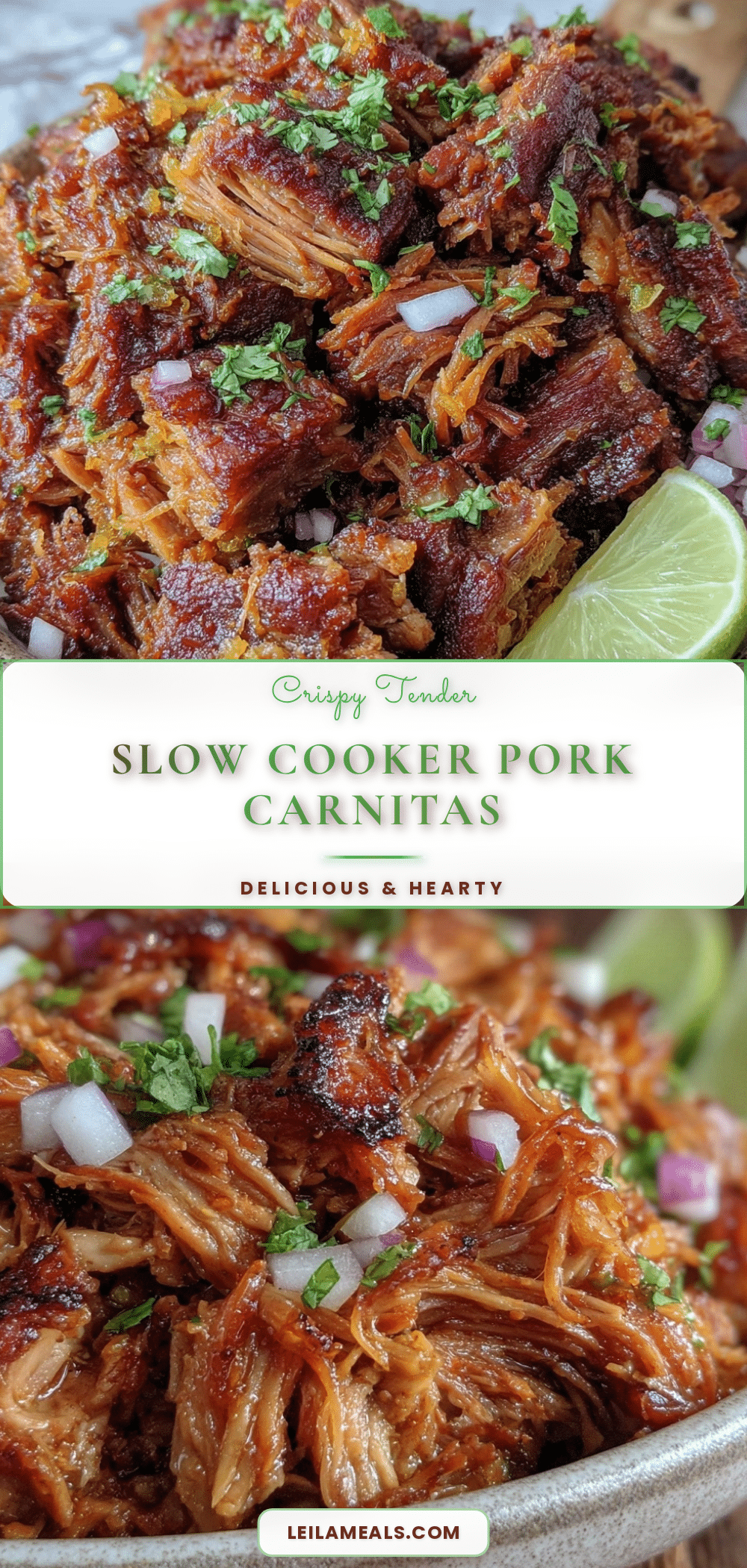 slow cooker pork carnitas recipe