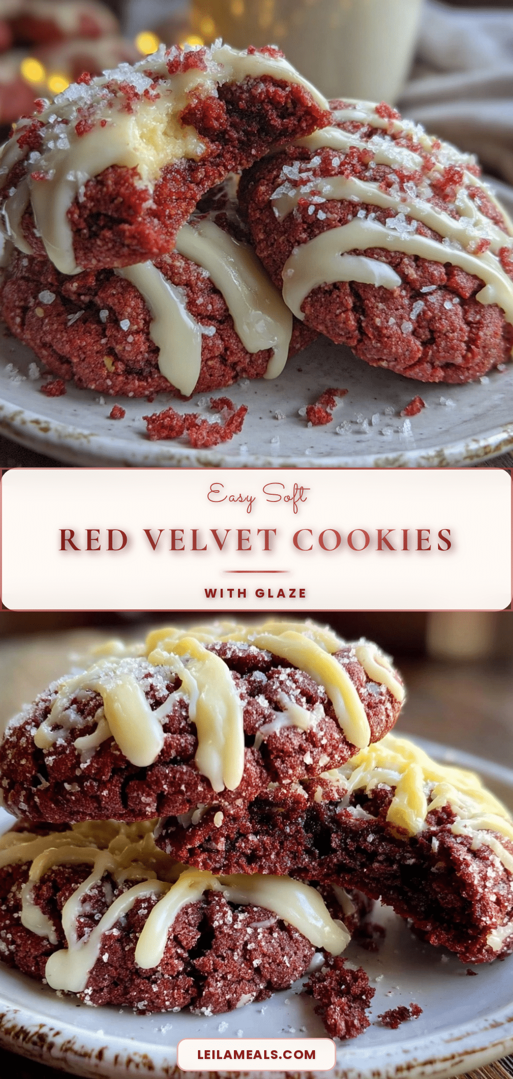 soft red velvet crumbl cookie copycat recipe