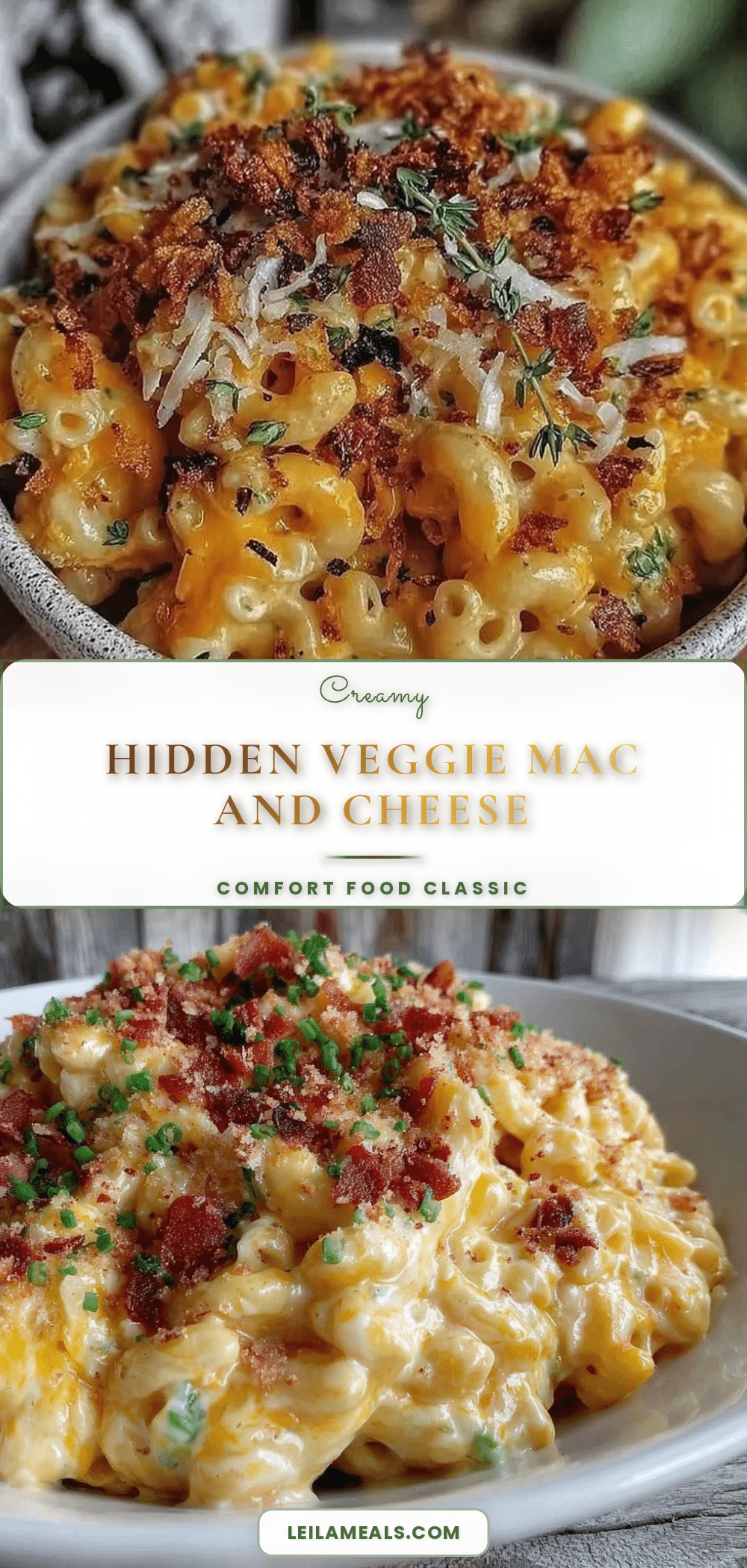 creamy hidden veggie mac and cheese recipe