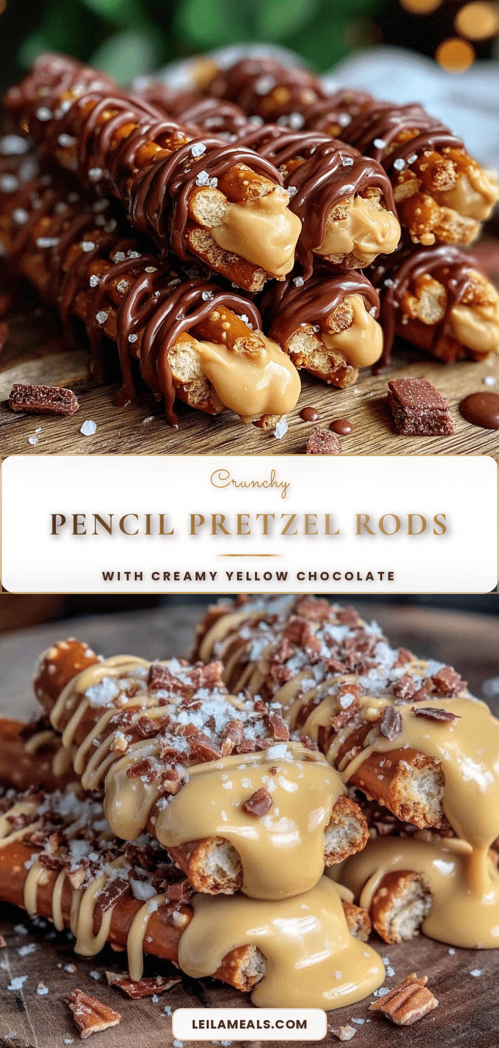 crispy pencil pretzel rods recipe