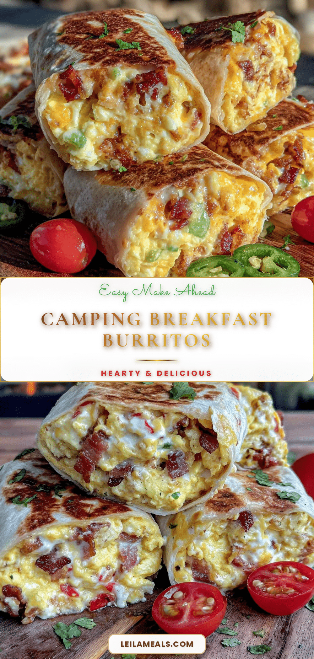 easy make ahead breakfast burritos recipe