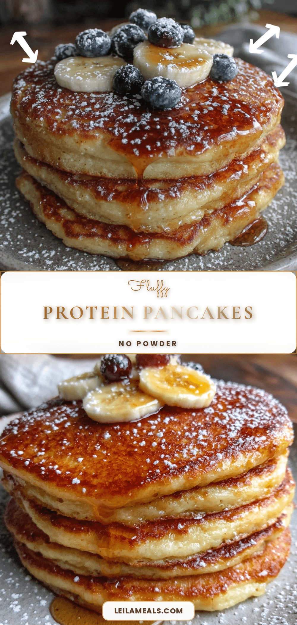 fluffy protein pancakes without protein powder recipe