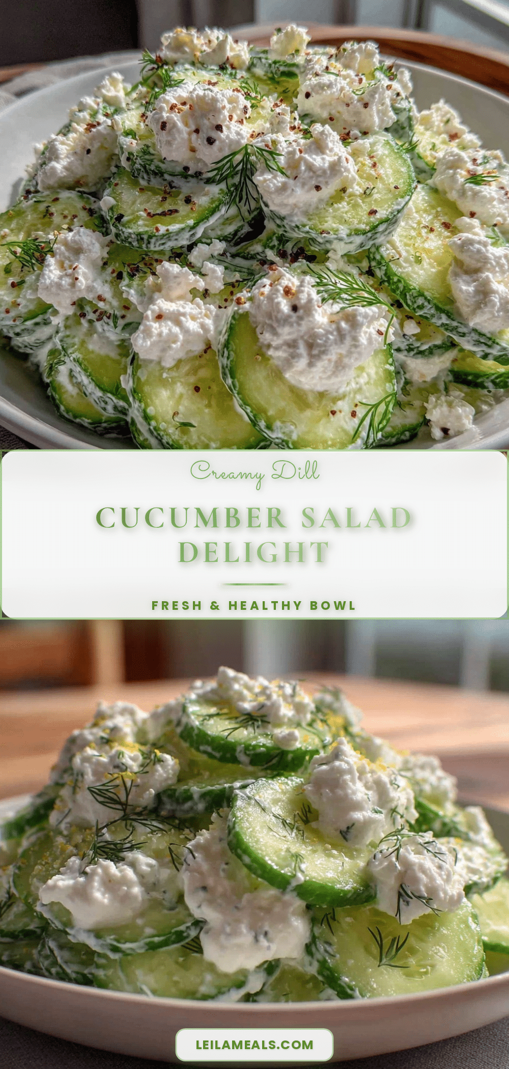 fresh cucumber salad recipe