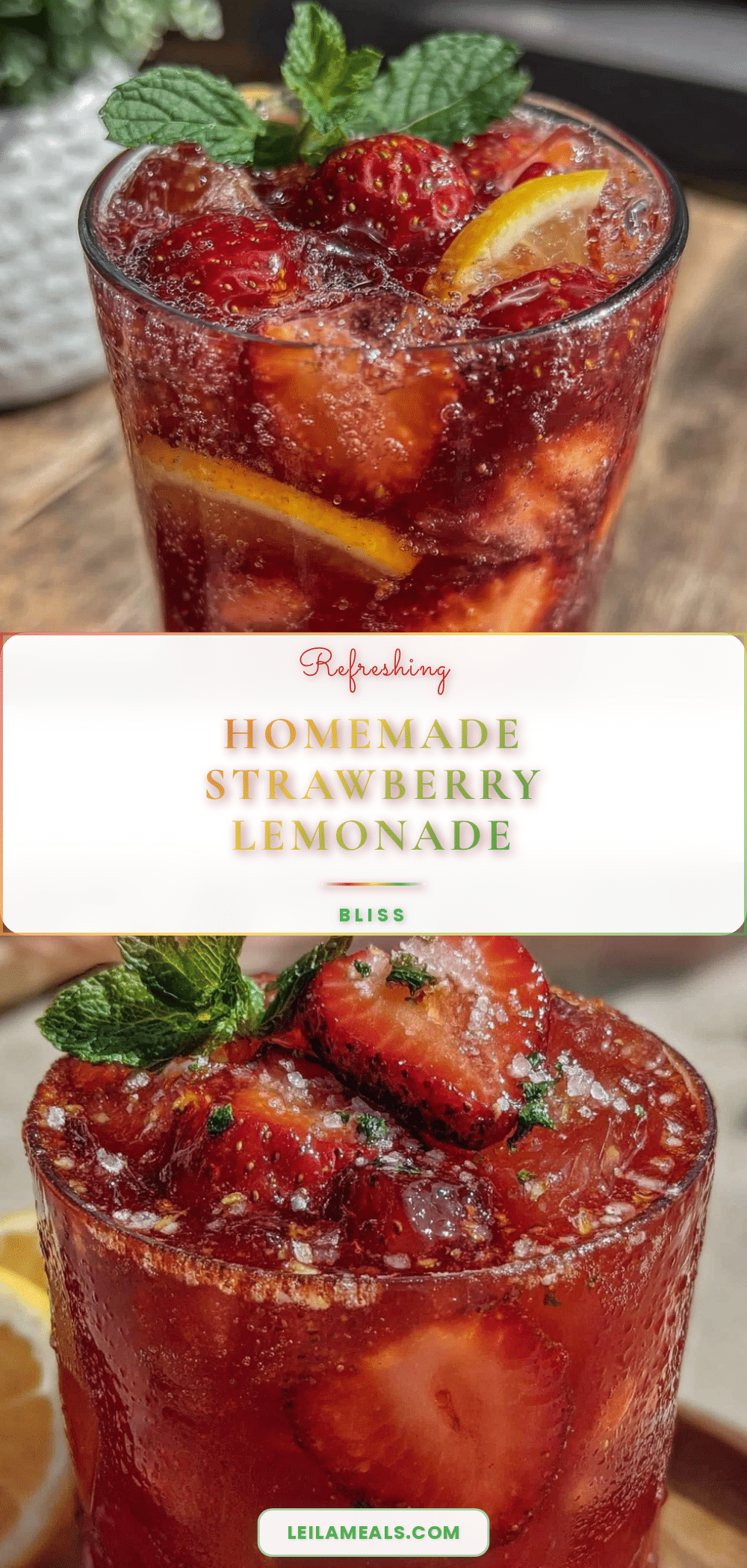 fresh homemade strawberry lemonade recipe recipe